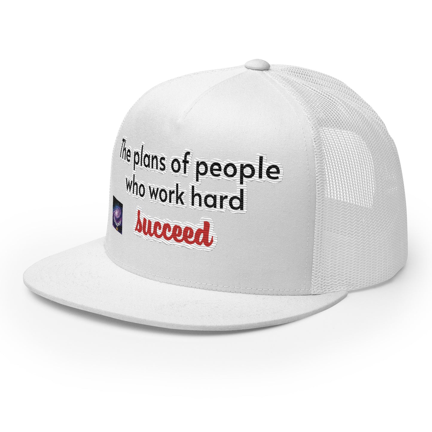 Casquette Trucker - The plans of people who work hard succeed