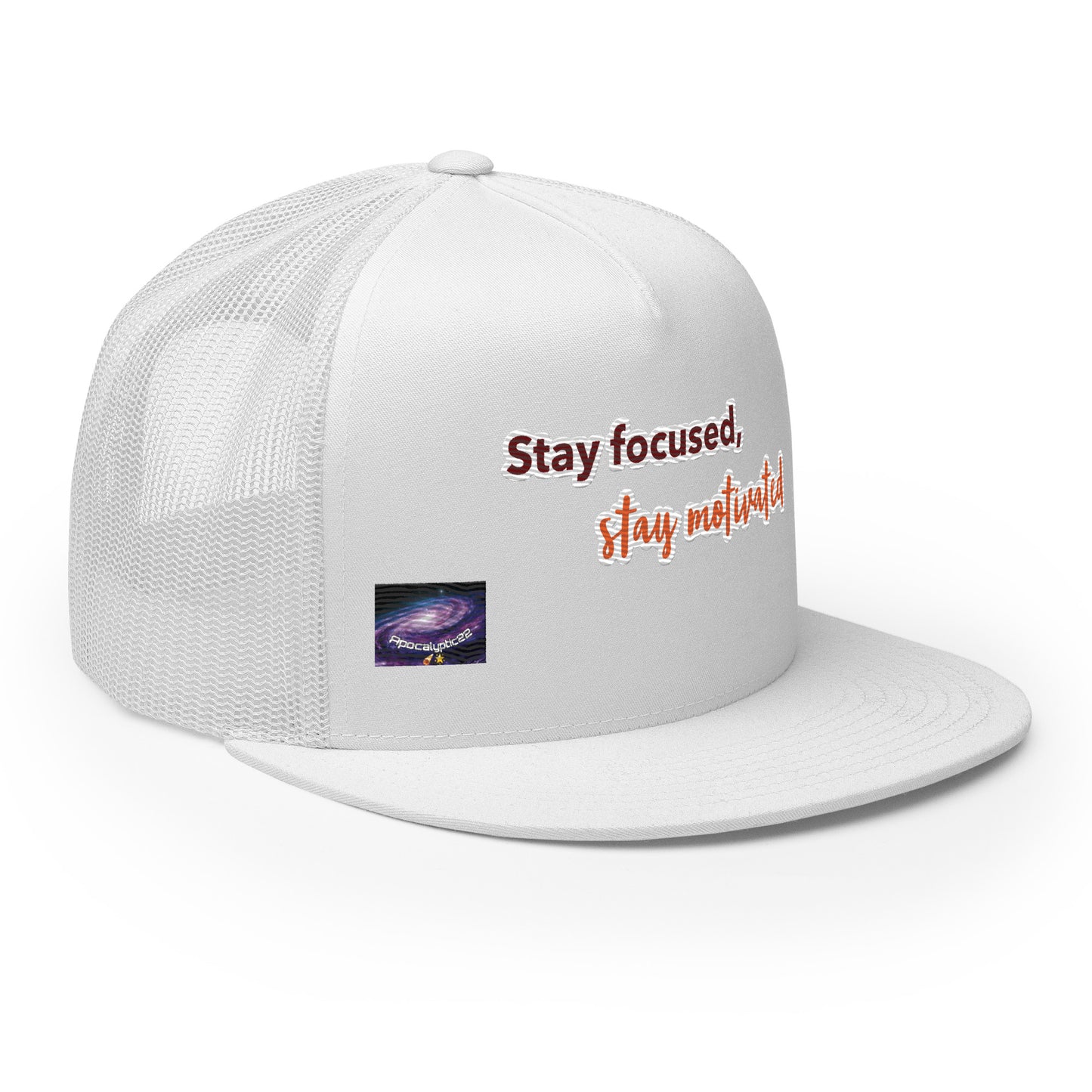 Casquette Trucker - Stay focused, stay motivated