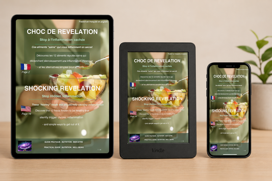 Stop à l'inflammation cachée. Ces aliments "sains" qui vous inflamment en secret. (ebook)/ Français/Anglais