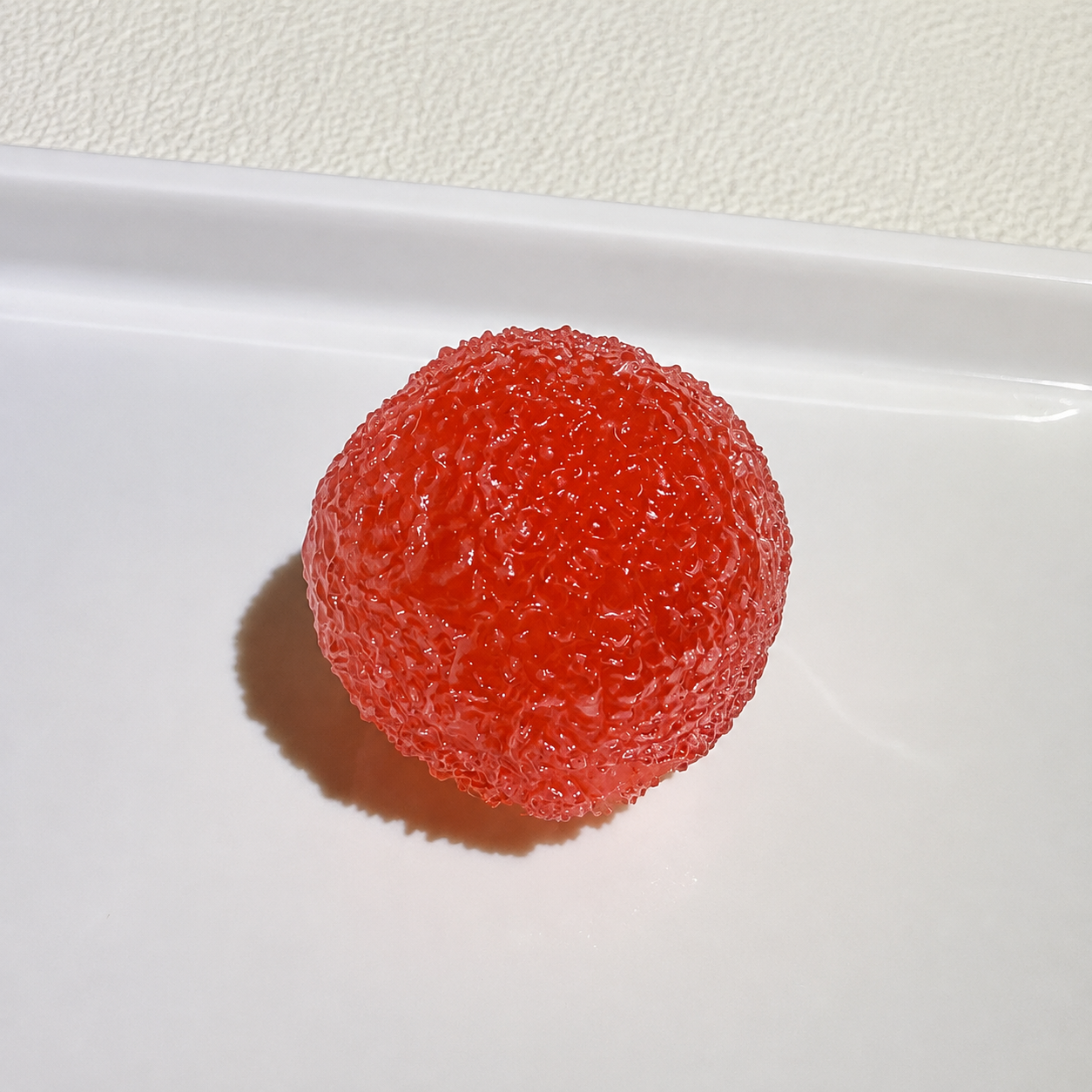 Balle anti-stress au maltose, Balle molle et bruyante, doux, à récupération lente, à presser, pour adultes, exercice des mains (lot de 7 balles)