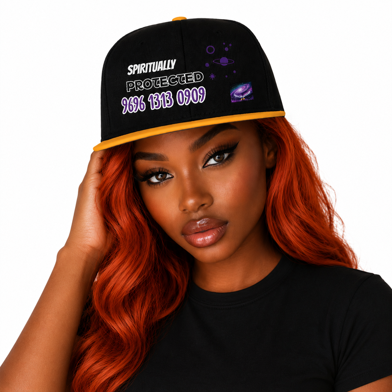 Casquette Snapback - Spiritually protected 9696 1313 0909 (homme/femme)
