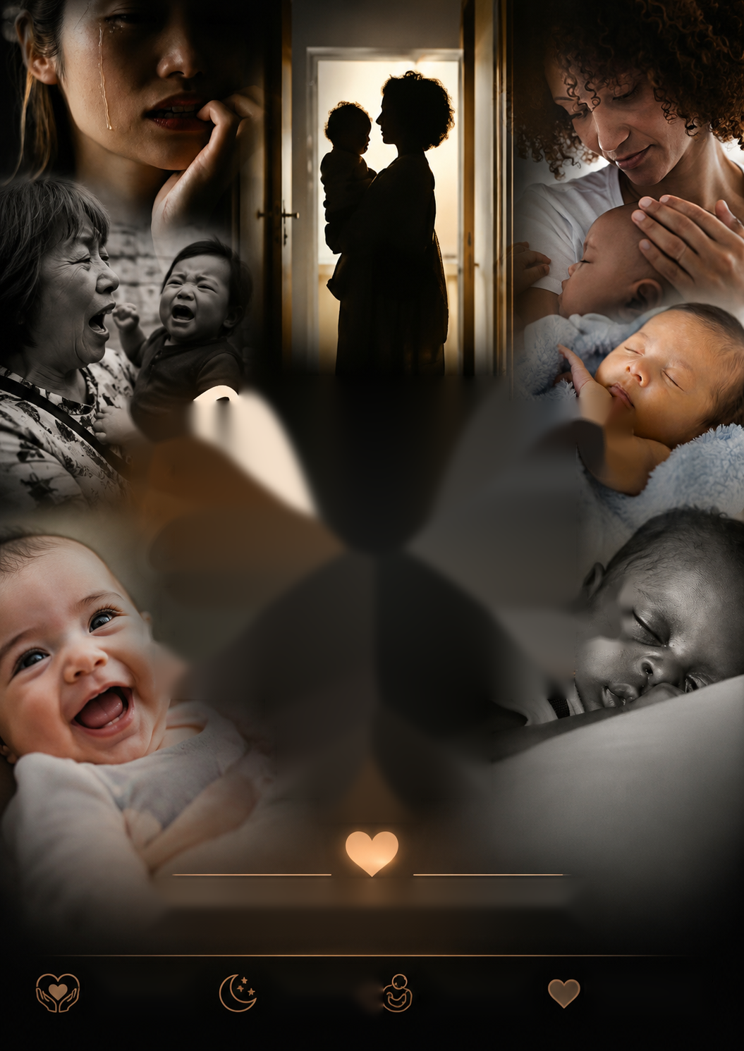 Quand tout devient trop lourd… Le guide de survie des nouvelles mamans à bout de forces (bébés 0 à 3 ans). Épuisée, stressée, dépassée ? Ce guide est là pour vous (ebook) (Français/Anglais/Chinois/Indien)