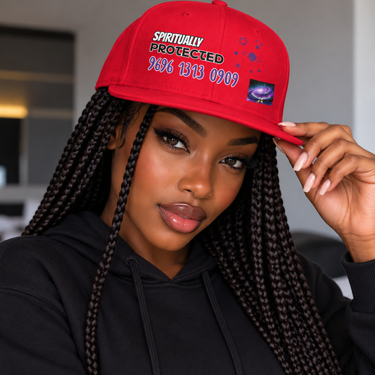 Casquette Snapback - Spiritually protected 9696 1313 0909 (homme/femme)