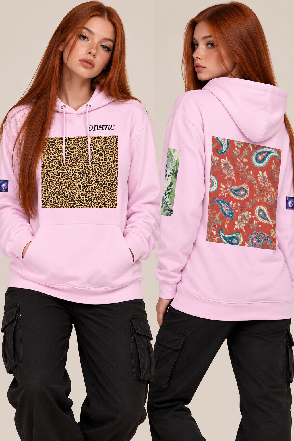 Sweat à Capuche - Divine (2) (homme/femme)