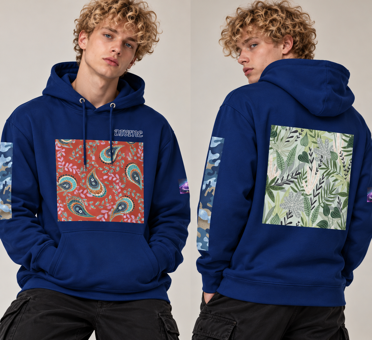 Sweat à Capuche - Divine (3) (homme/femme)