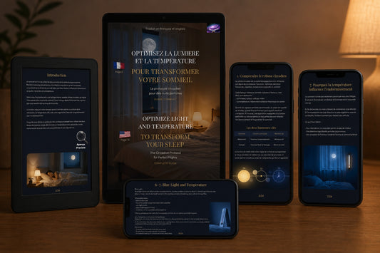 Optimiser la lumière et la température, pour transformer votre sommeil. Le protocole circadien pour des nuits parfaites (Ebook)/Français/Anglais