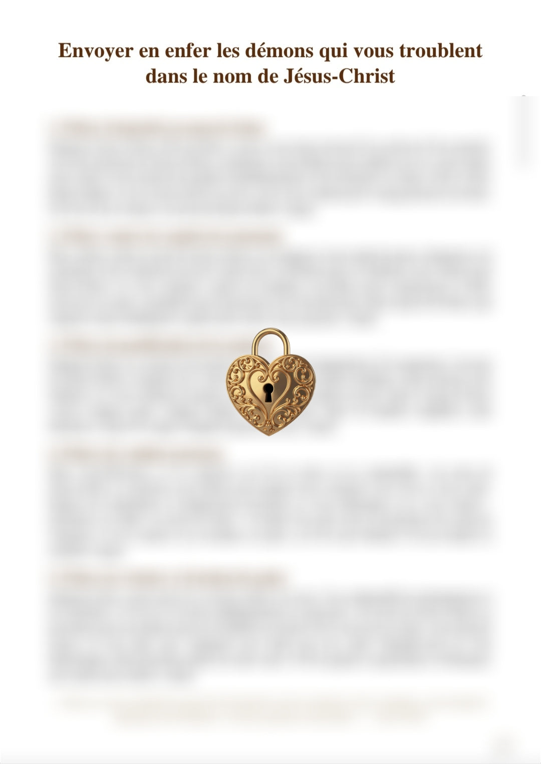 Send to Hell the Demons That Trouble You in the Name of Jesus Christ/ Envoyer en enfer les démons qui vous troublent dans le nom de Jésus-Christ (ebook)