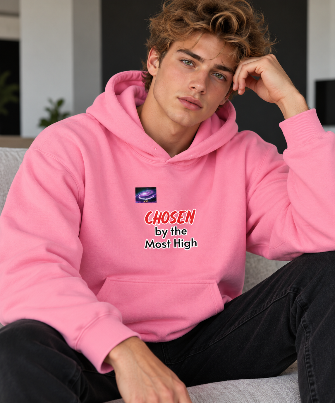 Sweat à capuche - Chosen by the Most High (homme/femme)