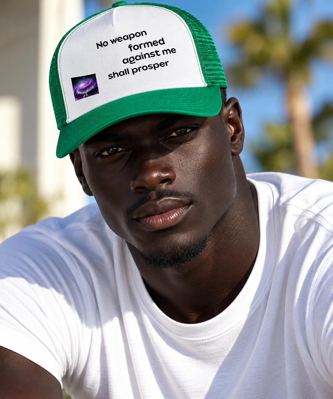 Casquette Trucker - No weapon formed against me shall prosper (homme/femme)