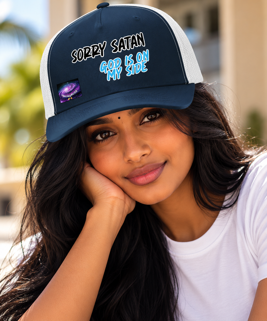Casquette Trucker - Sorry satan, God is on my side (homme/femme)