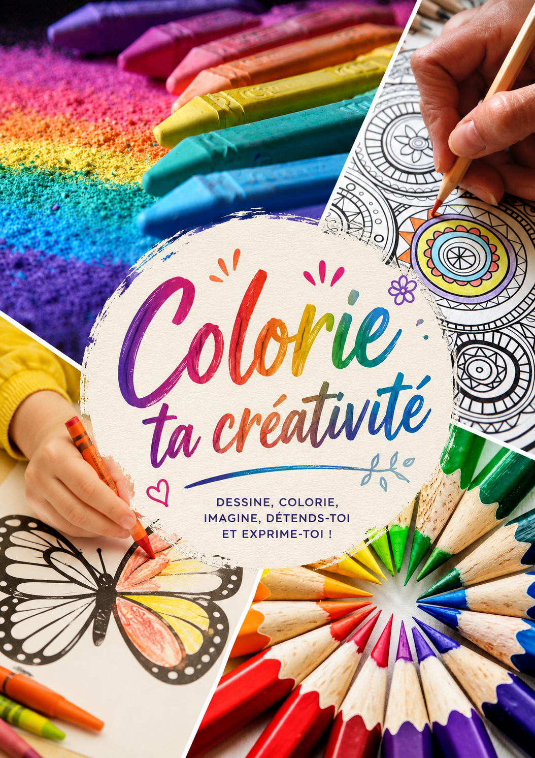 Mon cahier de coloriage/ मेरी रंग भरने की कताब (Français/ Indien)