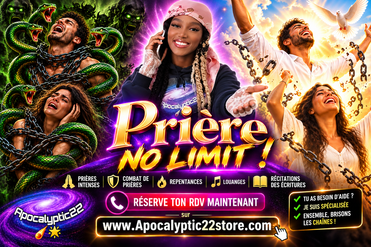 Programme - Prière No Limit ! 📞 (Rdv / réservation booking téléphonique)