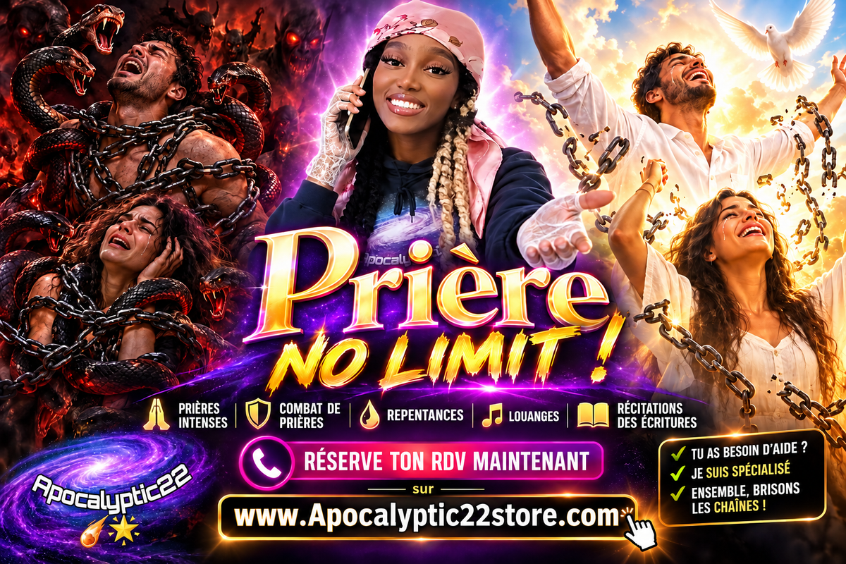 Programme - Prière No Limit ! 📞 (Rdv / réservation booking téléphonique)