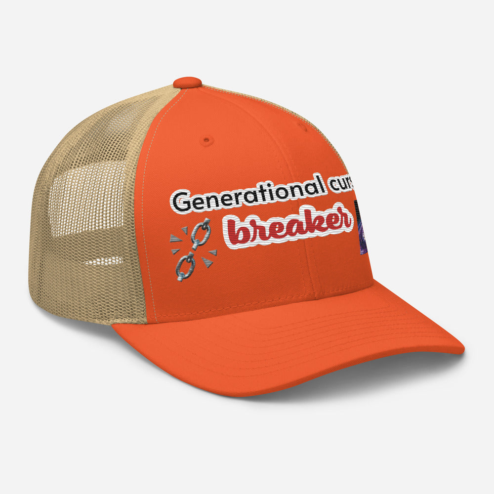 Casquette Trucker - Generational curse breaker (homme/femme)