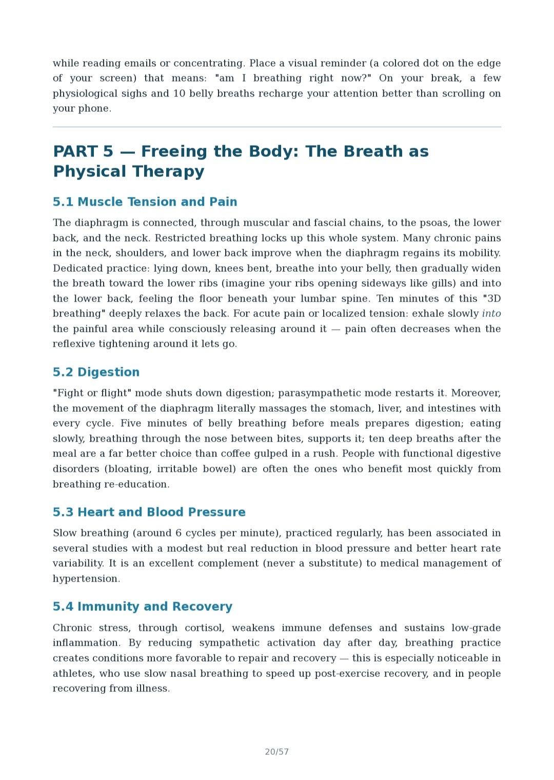 Le Pouvoir du Souffle Libérez Votre Corps, Apaisez Votre Esprit. La Thérapie Respiratoire Qui Transforme Votre Vie Quand Respirer Devient Guérir (ebook) (Français/Anglais/Allemand/Norvégien/Arabe)