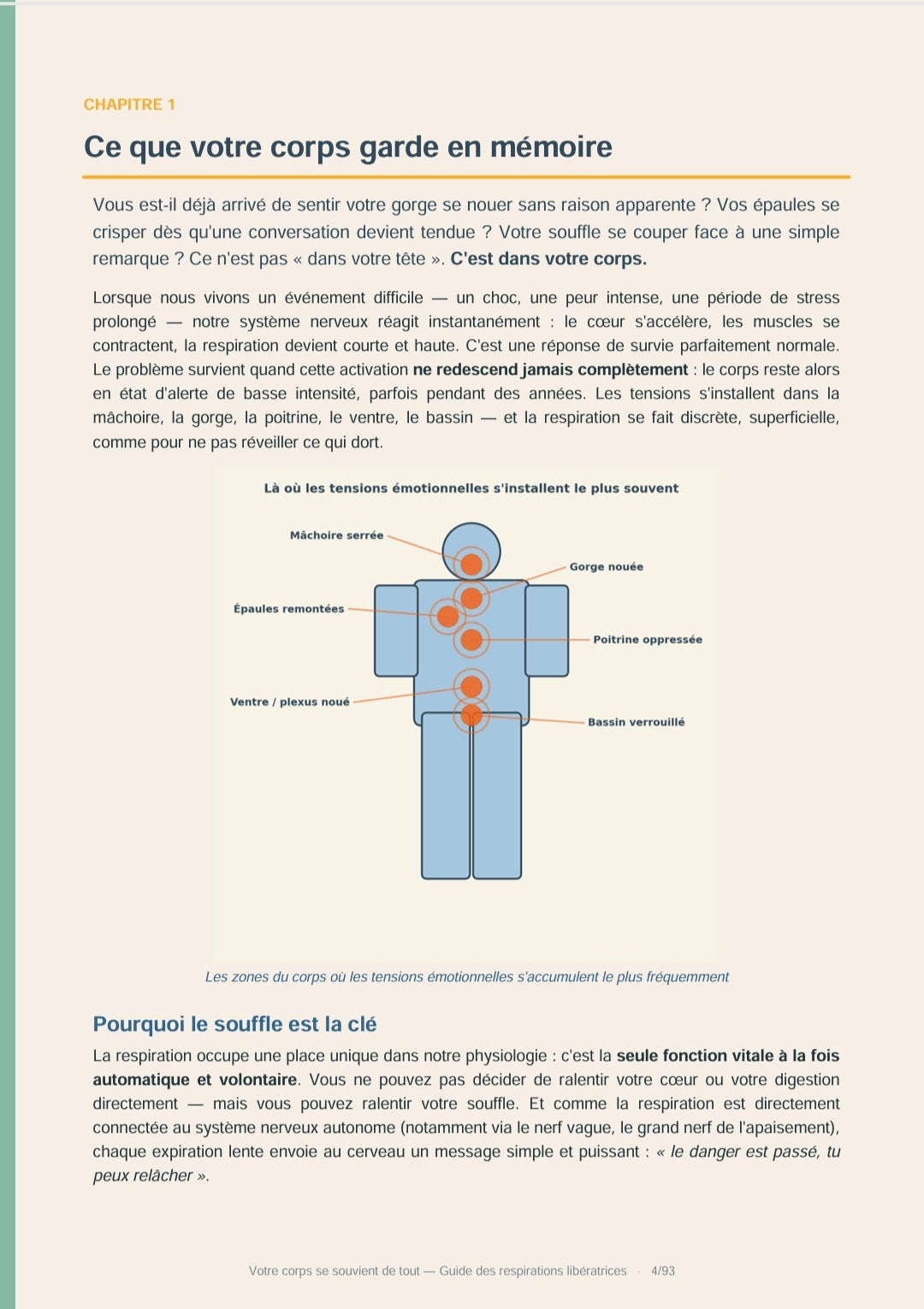 Techniques respiratoires pour libérer les traumas bloqués enfouis, votre corps se souvient de tout… Découvrez comment le souffle peut enfin le libérer (ebook) (Français/Anglais/Allemand/Norvégien/Arabe)