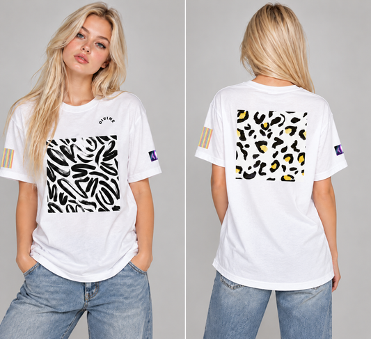 T-shirt teinté lourd - Divine (3) (homme/femme)