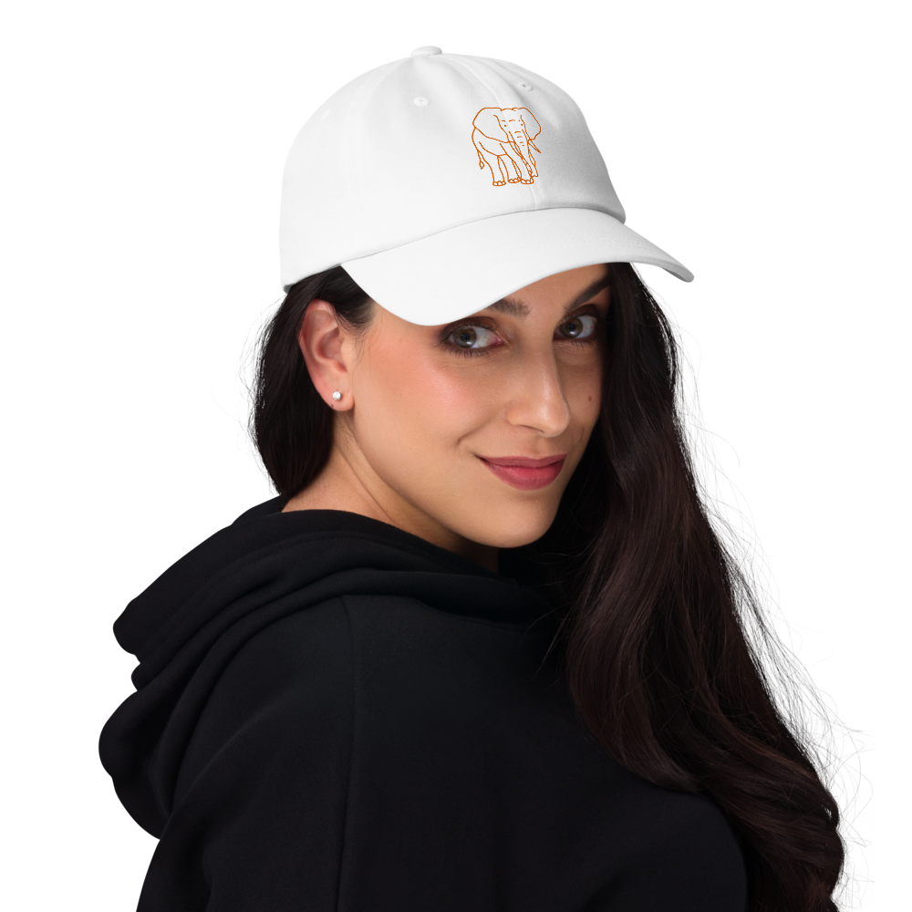 Casquette de Baseball - Elephant (homme/femme)