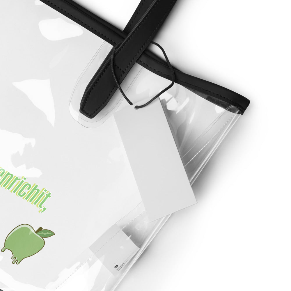 Tote bag transparent - L'Eternel appauvrit et il enrichit, il abaisse et il élève