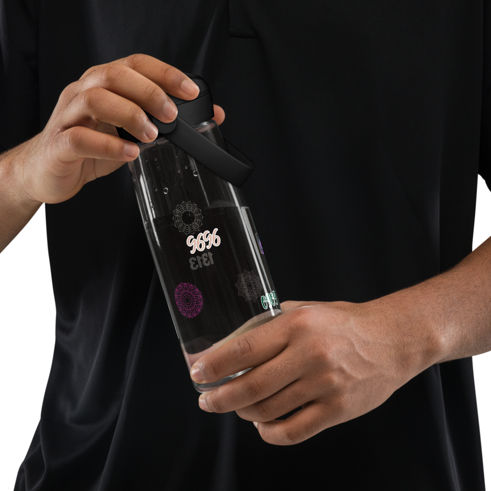 Gourde avec paille rétractable - 9696 1313 0909