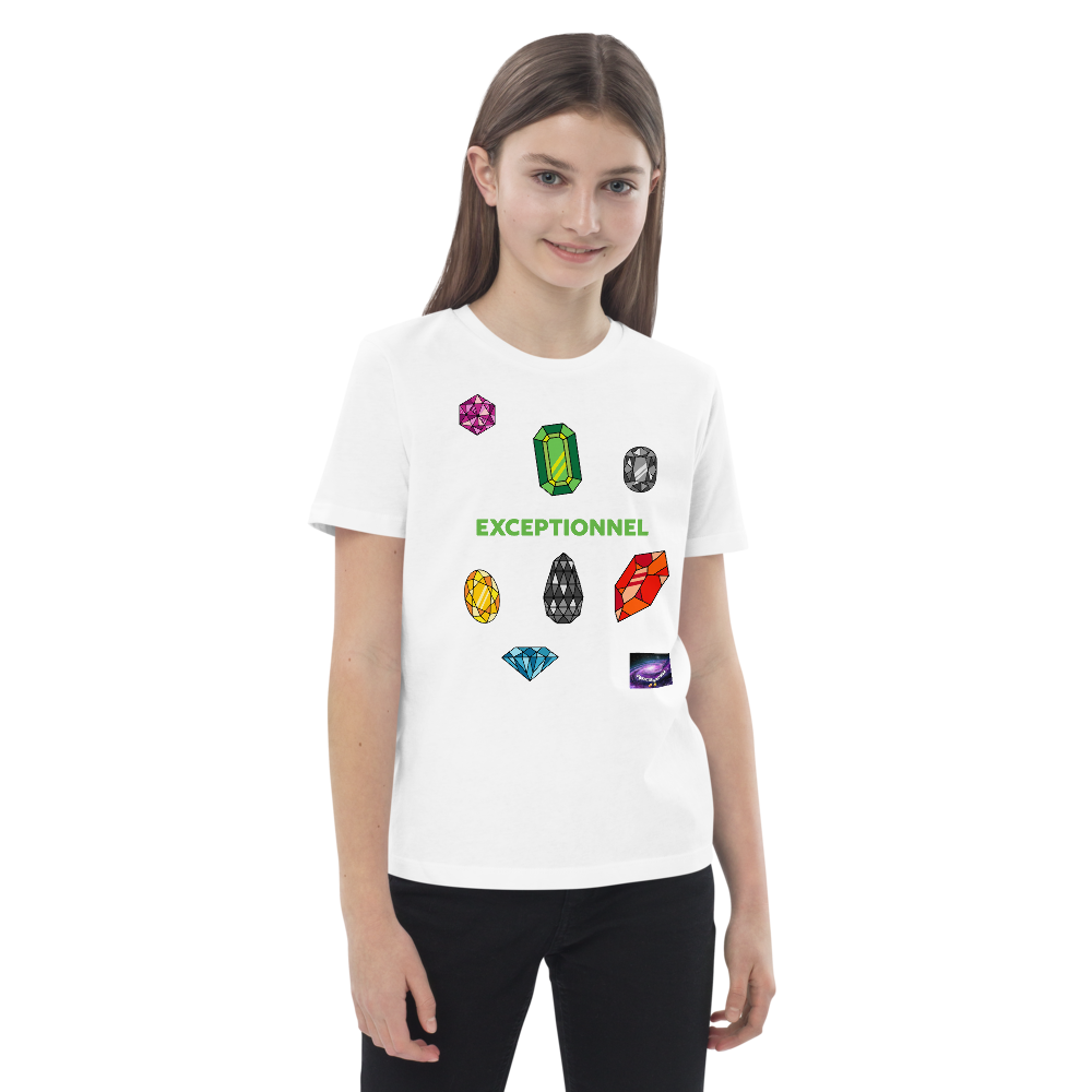 T-shirt en coton bio enfant - Exceptionnel (garçon/fille)
