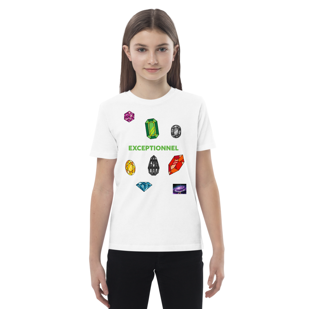 T-shirt en coton bio enfant - Exceptionnel (garçon/fille)