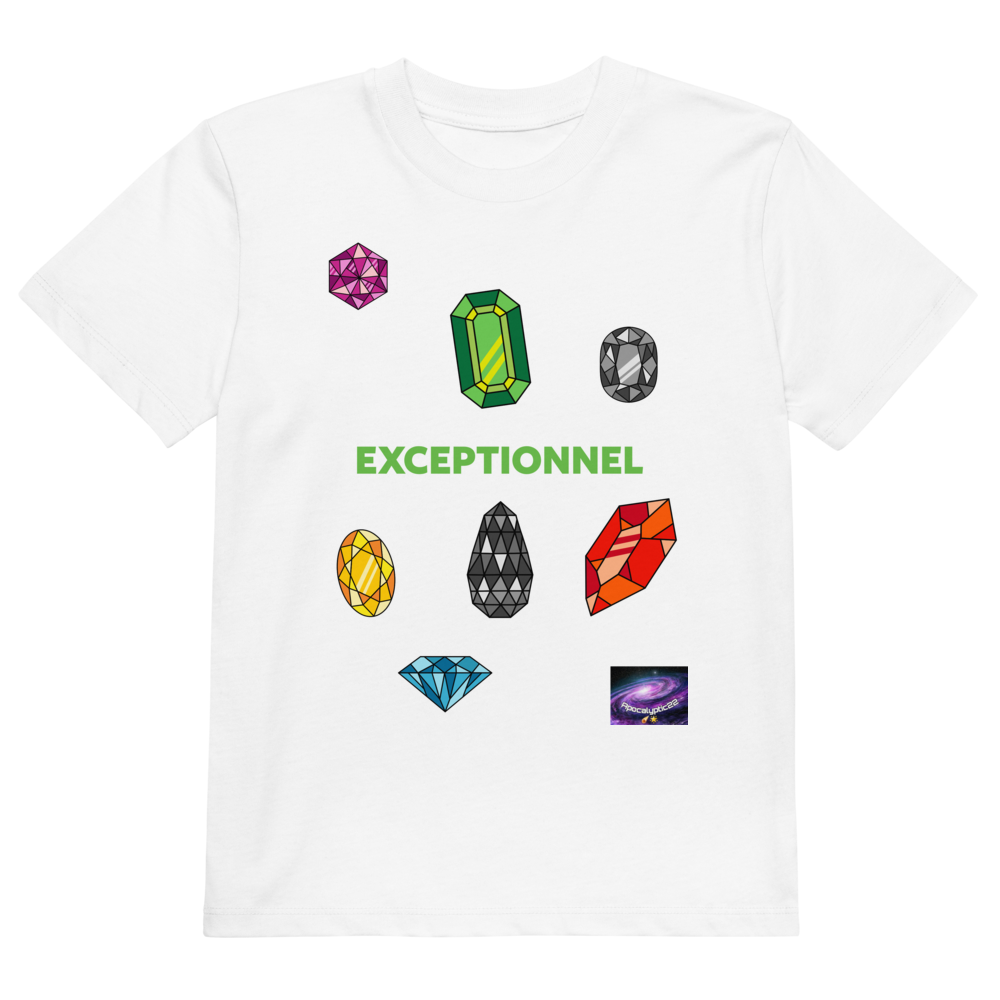 T-shirt en coton bio enfant - Exceptionnel (garçon/fille)