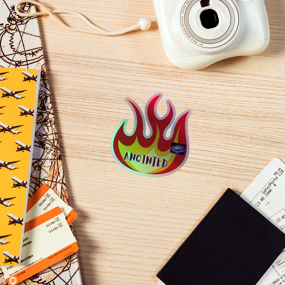 Autocollants holographiques - Anointed
