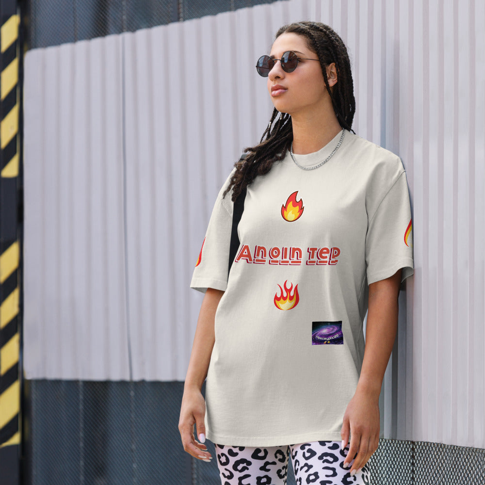 水洗超大 T 卹 - Anointed（男/女）