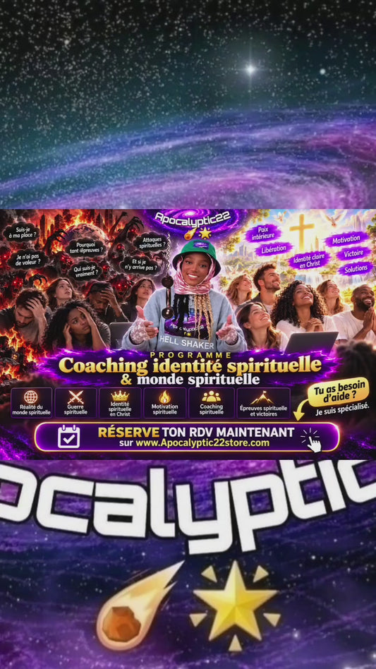 Programme - Coaching identité spirituelle & monde spirituelle 🪪🌐🌌📞 (Rdv / réservation booking téléphonique)
