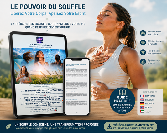 Le Pouvoir du Souffle Libérez Votre Corps, Apaisez Votre Esprit. La Thérapie Respiratoire Qui Transforme Votre Vie Quand Respirer Devient Guérir (ebook) (Français/Anglais/Allemand/Norvégien/Arabe)