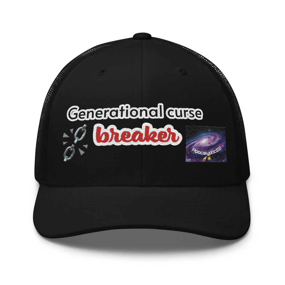 Casquette Trucker - Generational curse breaker (homme/femme)