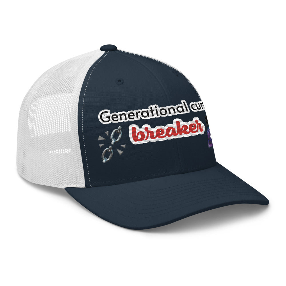 Casquette Trucker - Generational curse breaker (homme/femme)