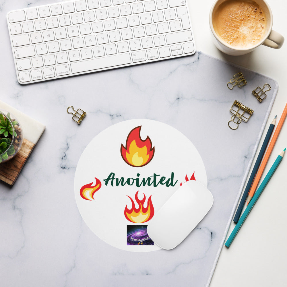 圓形鼠標墊-Anointed