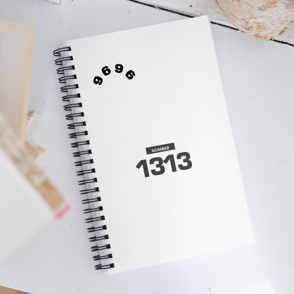 Carnet à spirale - 9696 1313 0909