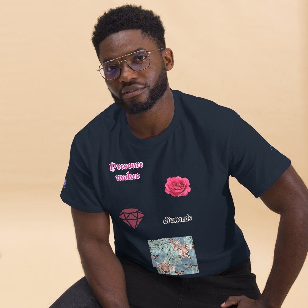T-shirt (1) Pressure makes diamonds (homme/femme)