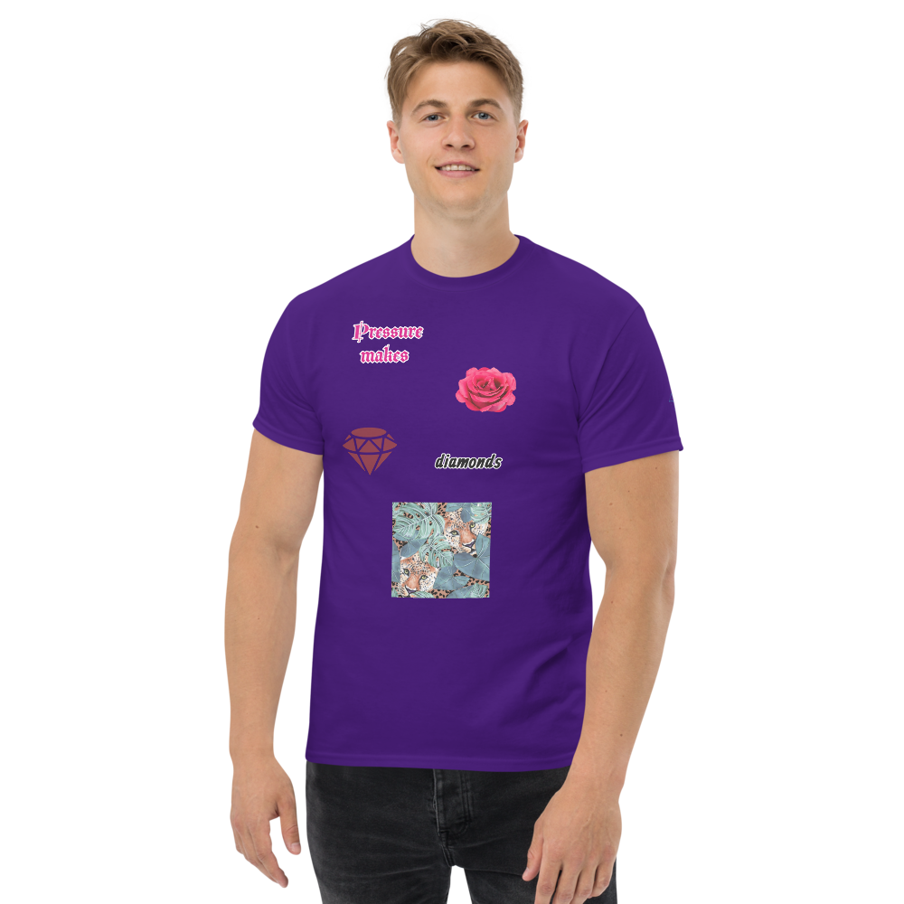 T-shirt (1) Pressure makes diamonds (homme/femme)