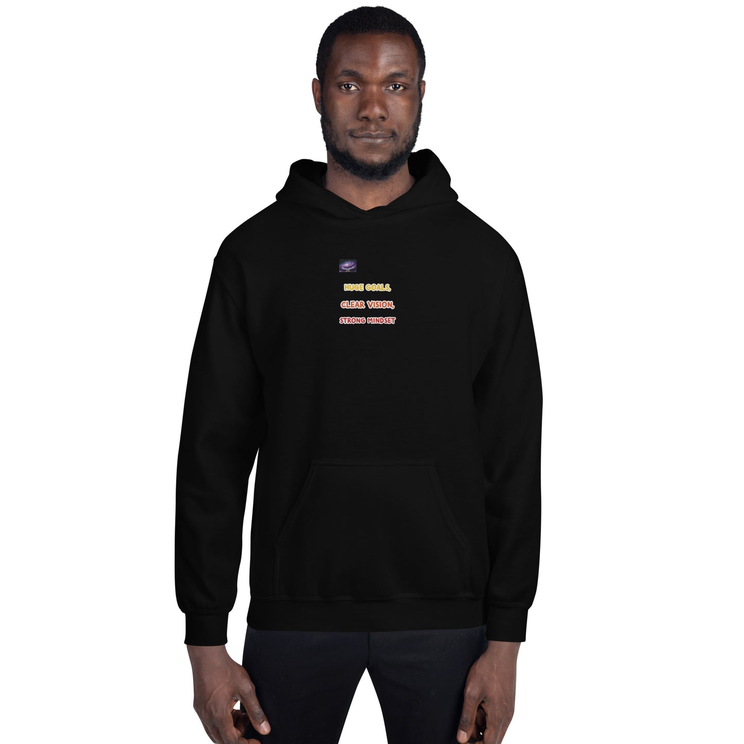 Hoodie - τεράστιοι στόχοι, σαφής όραση, ισχυρή νοοτροπία (άντρας/γυναίκα)