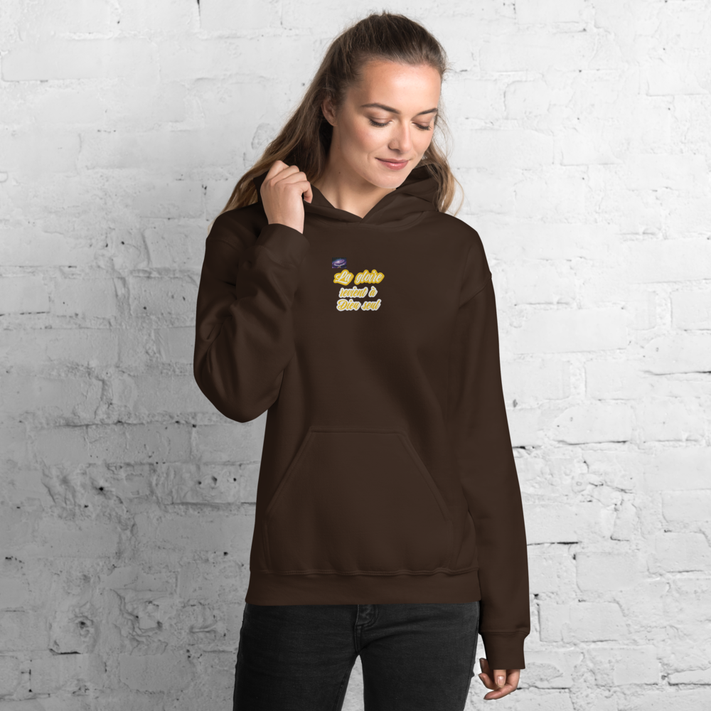 Sweat à capuche - La gloire revient à Dieu seul (homme/femme)