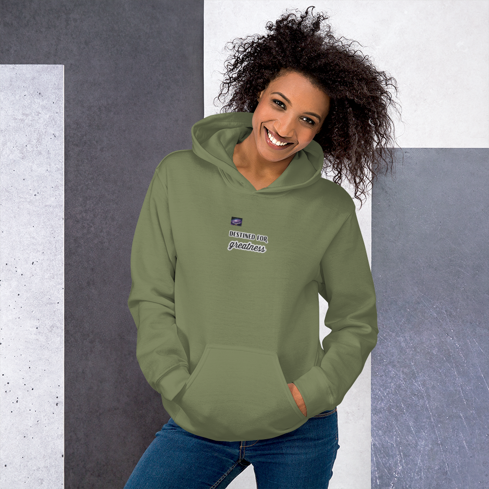 Sweat à capuche - Destined for greatness (homme/femme)