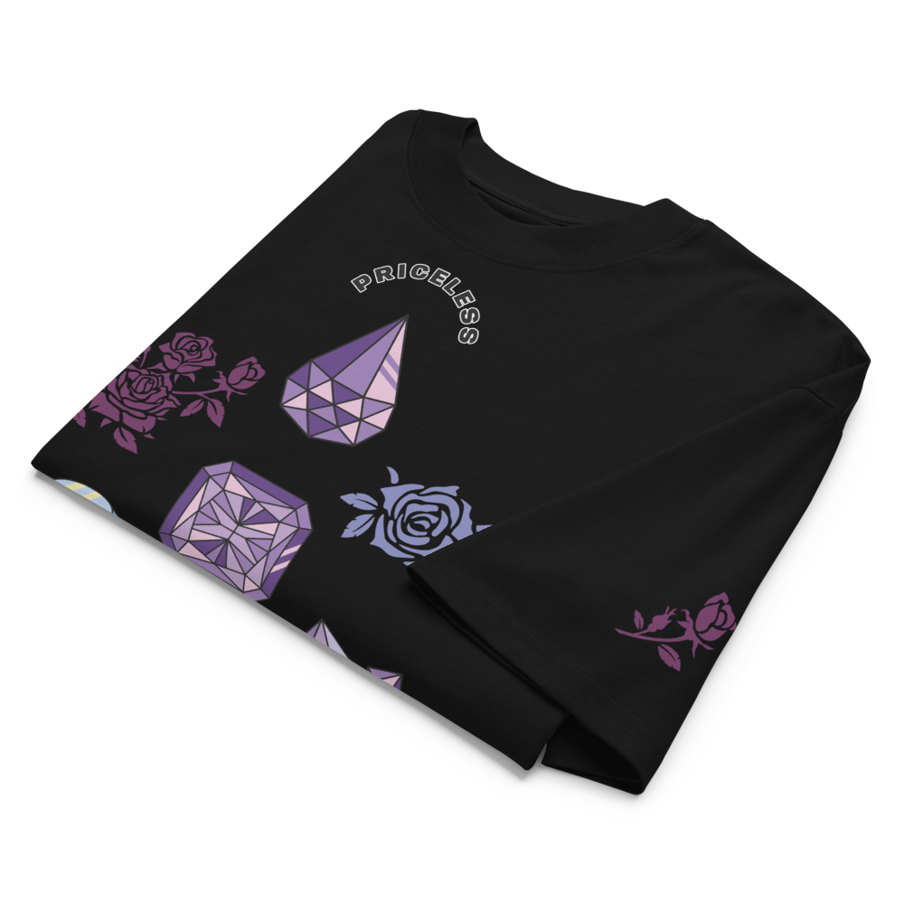 T-shirt col montant écologique - Priceless (homme/femme)