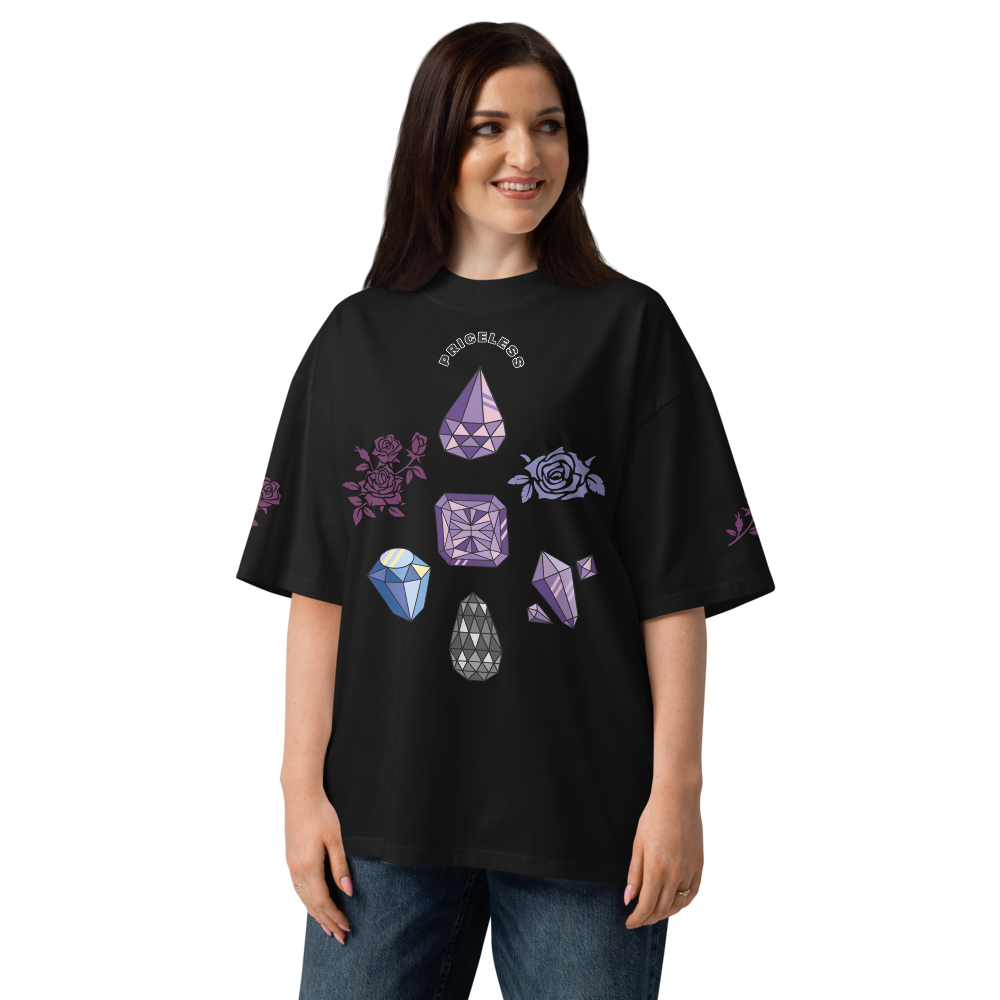 T-shirt col montant écologique - Priceless (homme/femme)