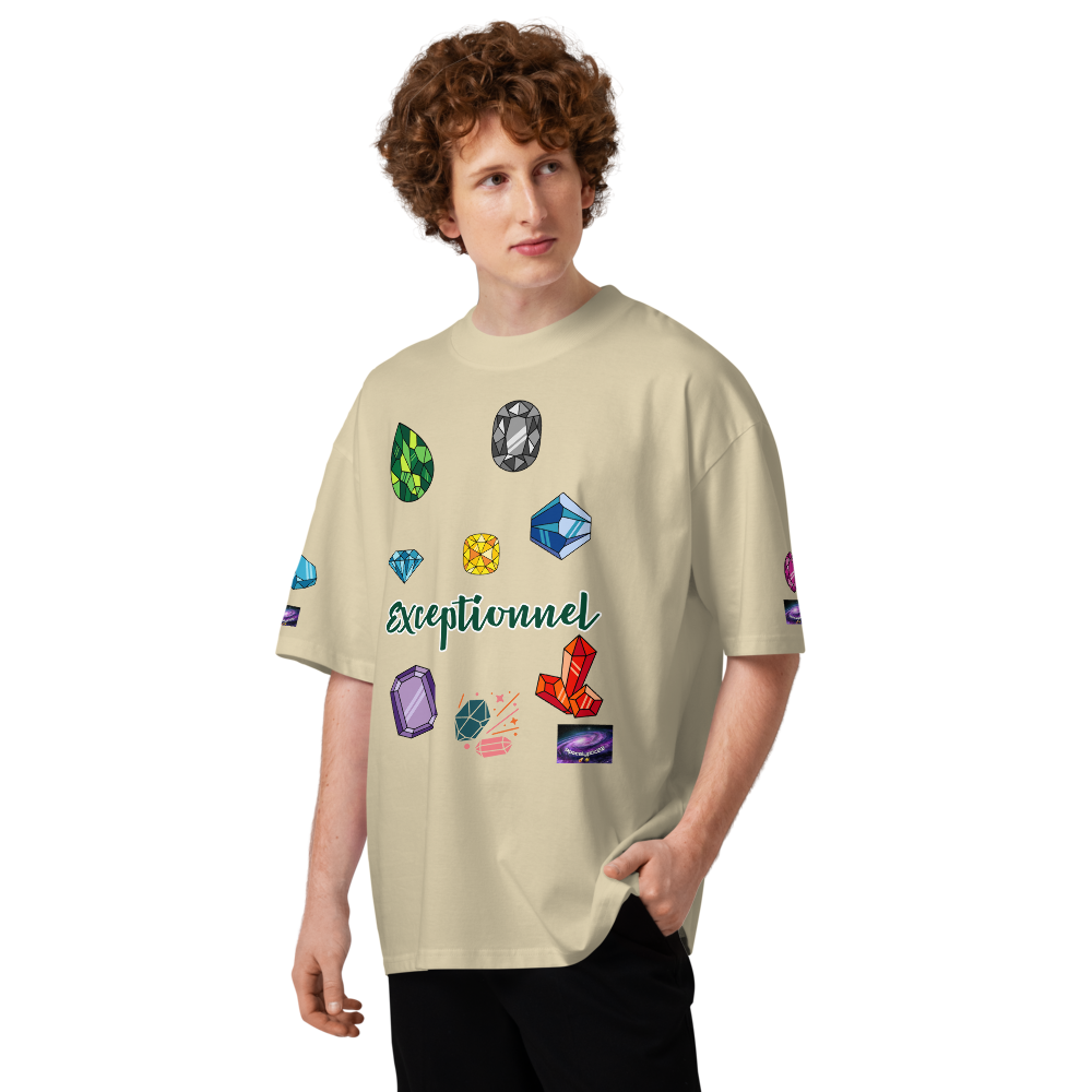 T-shirt col montant écologique - Exceptionnel (homme/femme)