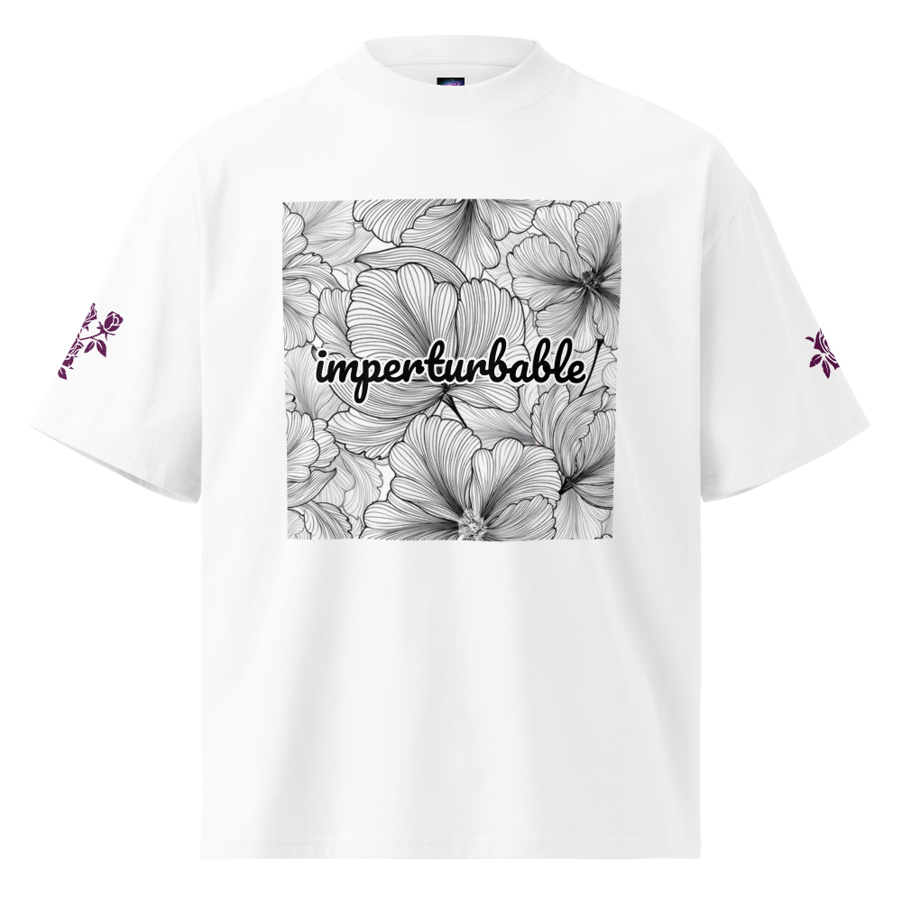 T-shirt col montant écologique - imperturbable (homme/femme)