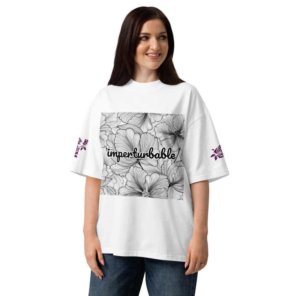T-shirt col montant écologique - imperturbable (homme/femme)