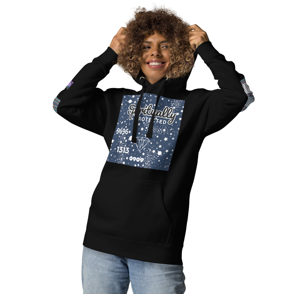 Sweat à Capuche - (2) Spiritually protected 9696 1313 0909 (homme/femme)