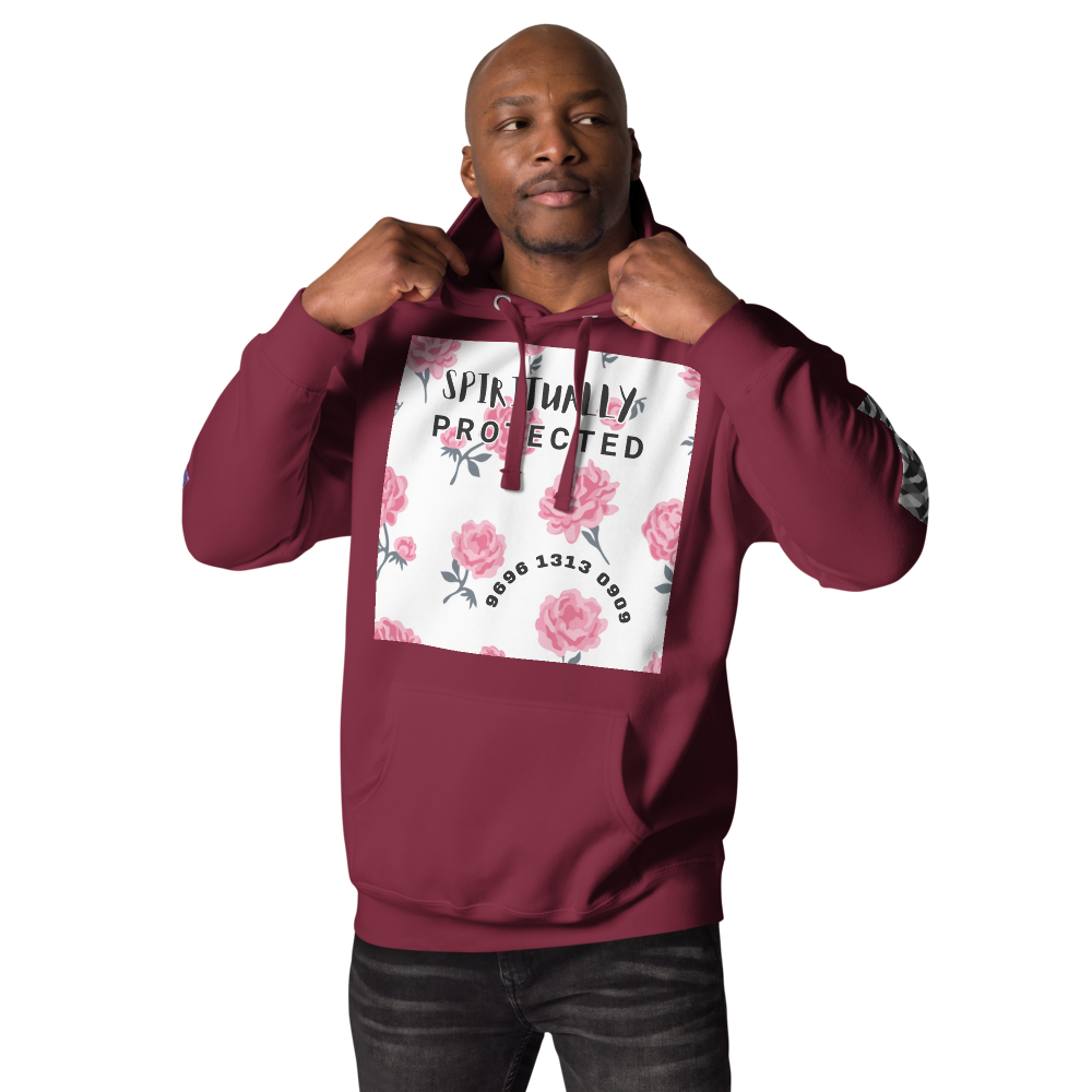 Sweat à Capuche - (1) Spiritually protected 9696 1313 0909 (homme/femme)