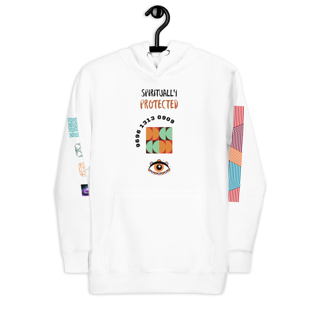 Sweat à Capuche - (3) Spiritually protected 9696 1313 0909 (homme/femme)