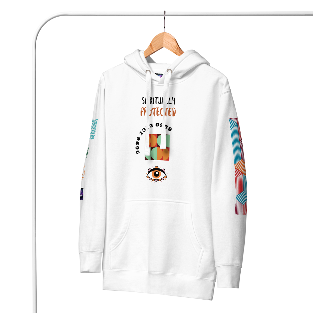 Sweat à Capuche - (3) Spiritually protected 9696 1313 0909 (homme/femme)