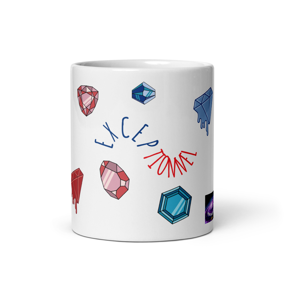 Mug Blanc Brillant - Exceptionnel